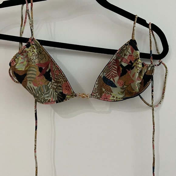 Tropical Floral Bikini Set - Picture 2 of 11